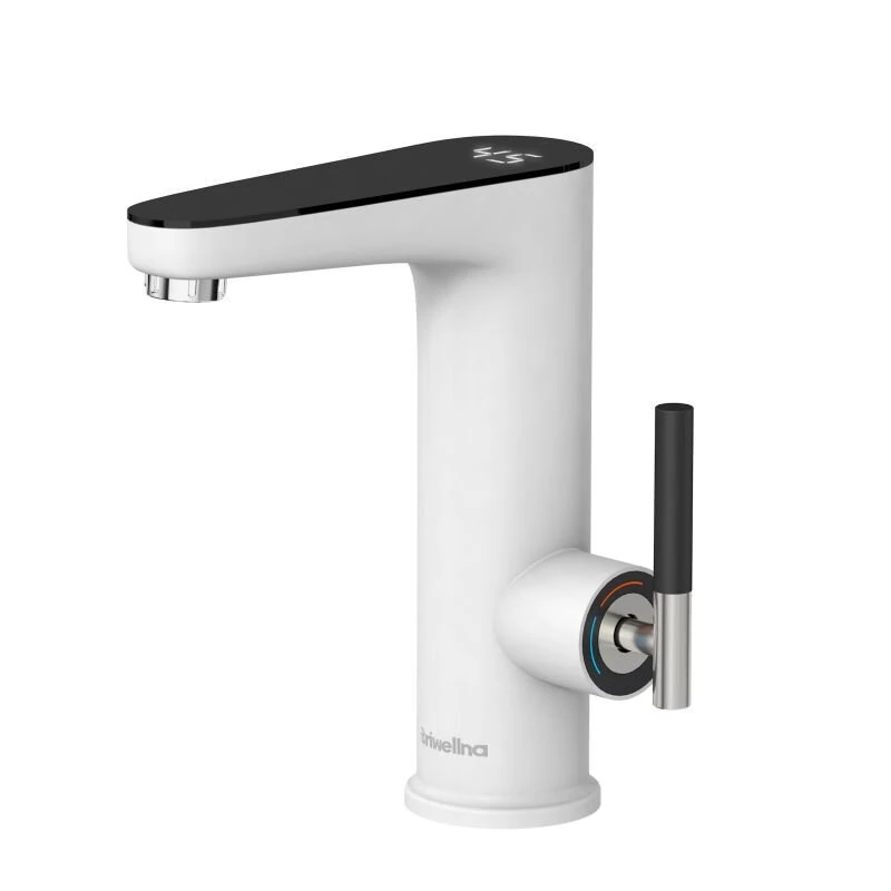 3200W Instant Electric Water Heater Faucet IPX4 Waterproof Lever-Adjustable Temperature Control EU Plug for Kitchen Bathroom Rapid Heating (image for) 3200W Instant Electric Water Heater Faucet IPX4 Waterproof Lever-Adjustable Temperature Control EU Plug for Kitchen Bathroom Rapid Heating